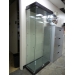 5 Shelf Locking Tempered Glass Display Case, 32 x 15 x 71
